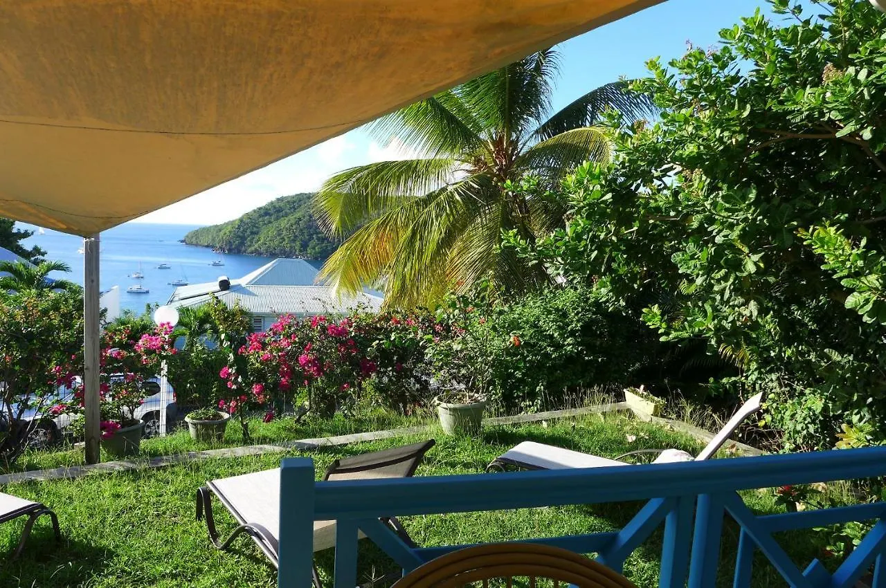 Felicite Villa Jaune Vue Mer Les Anses-d'Arlets Martinique