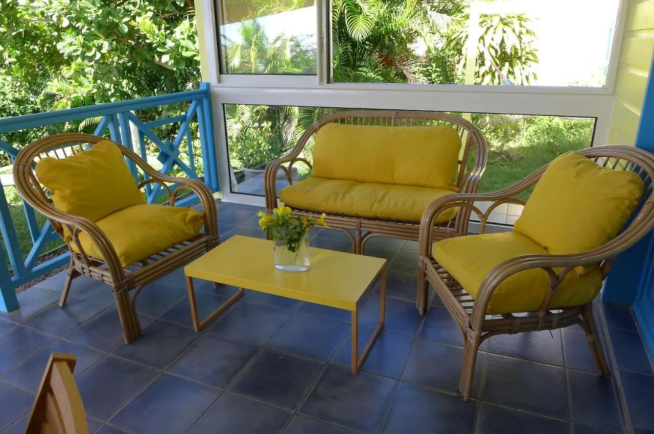Felicite Villa Jaune Vue Mer Les Anses-d'Arlets Holiday home